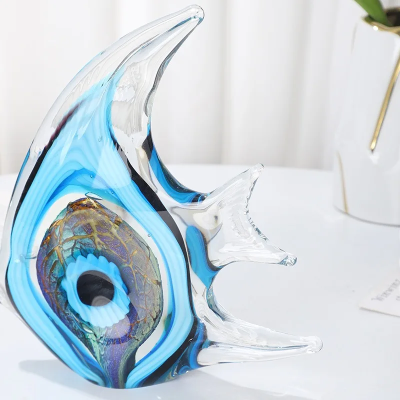 Modern Handicrafts, Colorful Glazed Fairy Fish, Moon Fish, Decorative Home and Living Room Crafts
Modern Handicrafts, Colorful Glazed Fairy Fish, Moon Fish, Decorative Home and Living Room Crafts