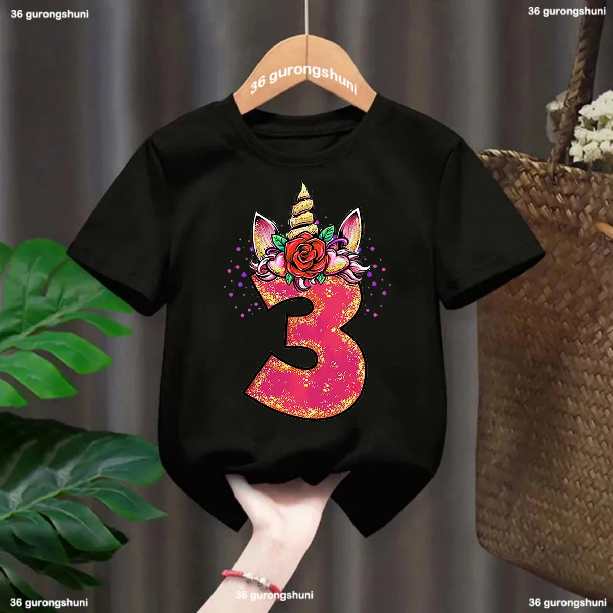 2024 Unicorn Birthday Shirt 2-9 Birthday T-Shirt Wild Tee Girls Party T Shirt Unicorn Theme Clothes Kids Gifts Fashion Tops
2024 Unicorn Birthday Shirt 2-9 Birthday T-Shirt Wild Tee Girls Party T Shirt Unicorn Theme Clothes Kids Gifts Fashion Tops