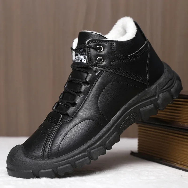 Men's Winter Large Size Shoes Plush Warm Business Formal Cotton Shoes Outdoor Casual Non-slip Men's Snow Boots Fashion Botas
Men's Winter Large Size Shoes Plush Warm Business Formal Cotton Shoes Outdoor Casual Non-slip Men's Snow Boots Fashion Botas