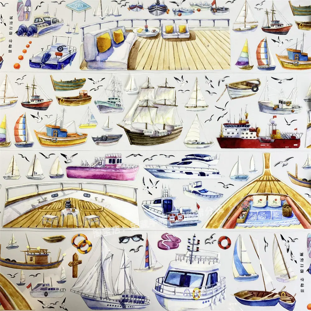 Washi Pet Tape A930 Boat Voyage Scrapbook Collage Diy Cards Sticker Diy Card
Washi Pet Tape A930 Boat Voyage Scrapbook Collage Diy Cards Sticker Diy Card