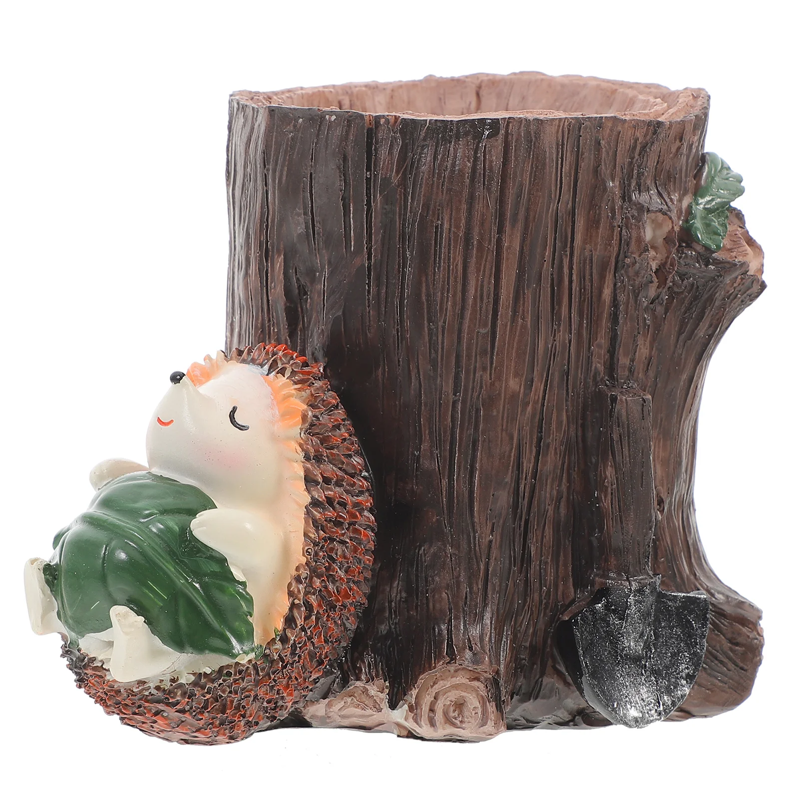 Hedgehog Pen Holder Pencil Brush Desk Desktop Decoration Shaped Resin Crafts Container Student Lovely Organizer
Hedgehog Pen Holder Pencil Brush Desk Desktop Decoration Shaped Resin Crafts Container Student Lovely Organizer