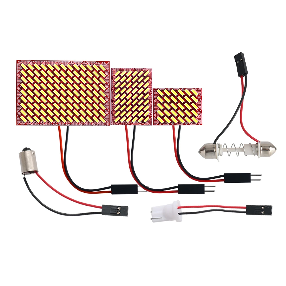 4sets T10 W5W LED Bulb C5W C10W Festoon LED Light 31/36/39/41mm 4014 12V 6500K White Super Bright Car Interior Dome Reading Lamp
4sets T10 W5W LED Bulb C5W C10W Festoon LED Light 31/36/39/41mm 4014 12V 6500K White Super Bright Car Interior Dome Reading Lamp