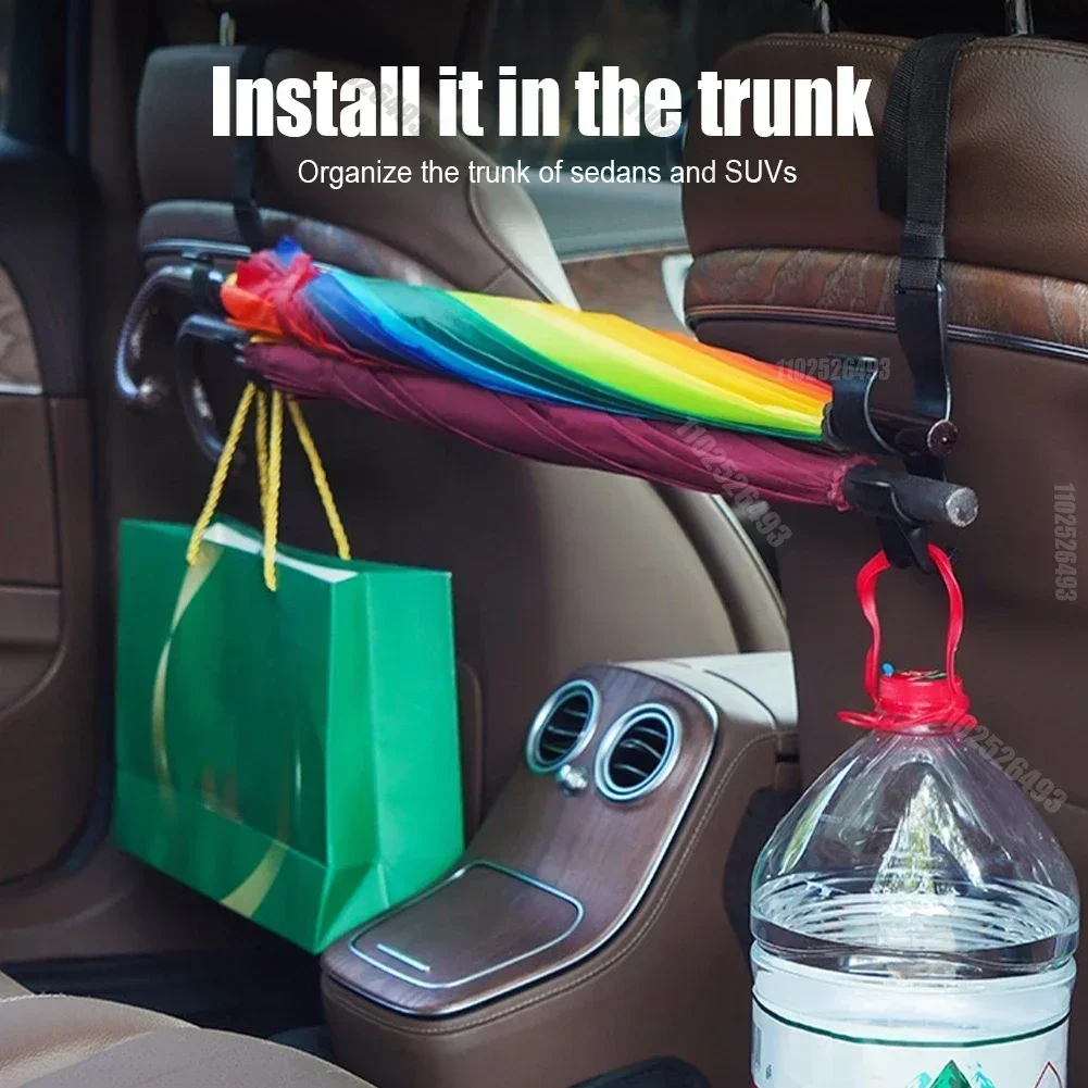 2 шт., крючок для заднего сиденья автомобиля, подголовник заднего сиденья, подвесной крючок, держатель для зонта, крючок для хранения спинки сиденья, автоинструмент для интерьера
2 шт., крючок для заднего сиденья автомобиля, подголовник заднего сиденья, подвесной крючок, держатель для зонта, крючок для хранения спинки сиденья, автоинструмент для интерьера