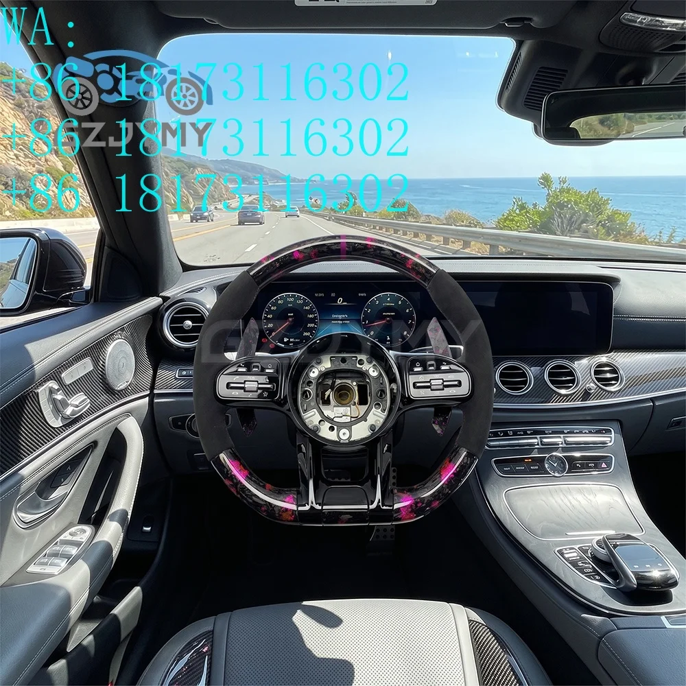 Factory Discounts Forged Pattern Carbon Fiber Steering Wheel for W205 W222 W213 W204 W223 A45 C63 E200 E260 E300 E320 E350 E400
Factory Discounts Forged Pattern Carbon Fiber Steering Wheel for W205 W222 W213 W204 W223 A45 C63 E200 E260 E300 E320 E350 E400