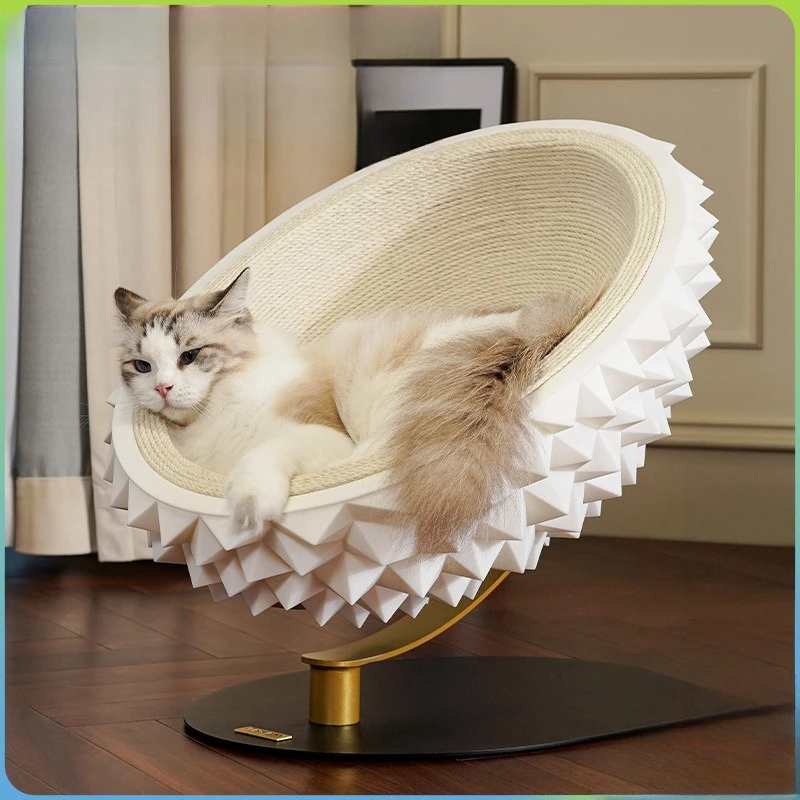 Durian litter cat scratching board can't drop crumbs cat grinding claws rocking chair
Durian litter cat scratching board can't drop crumbs cat grinding claws rocking chair