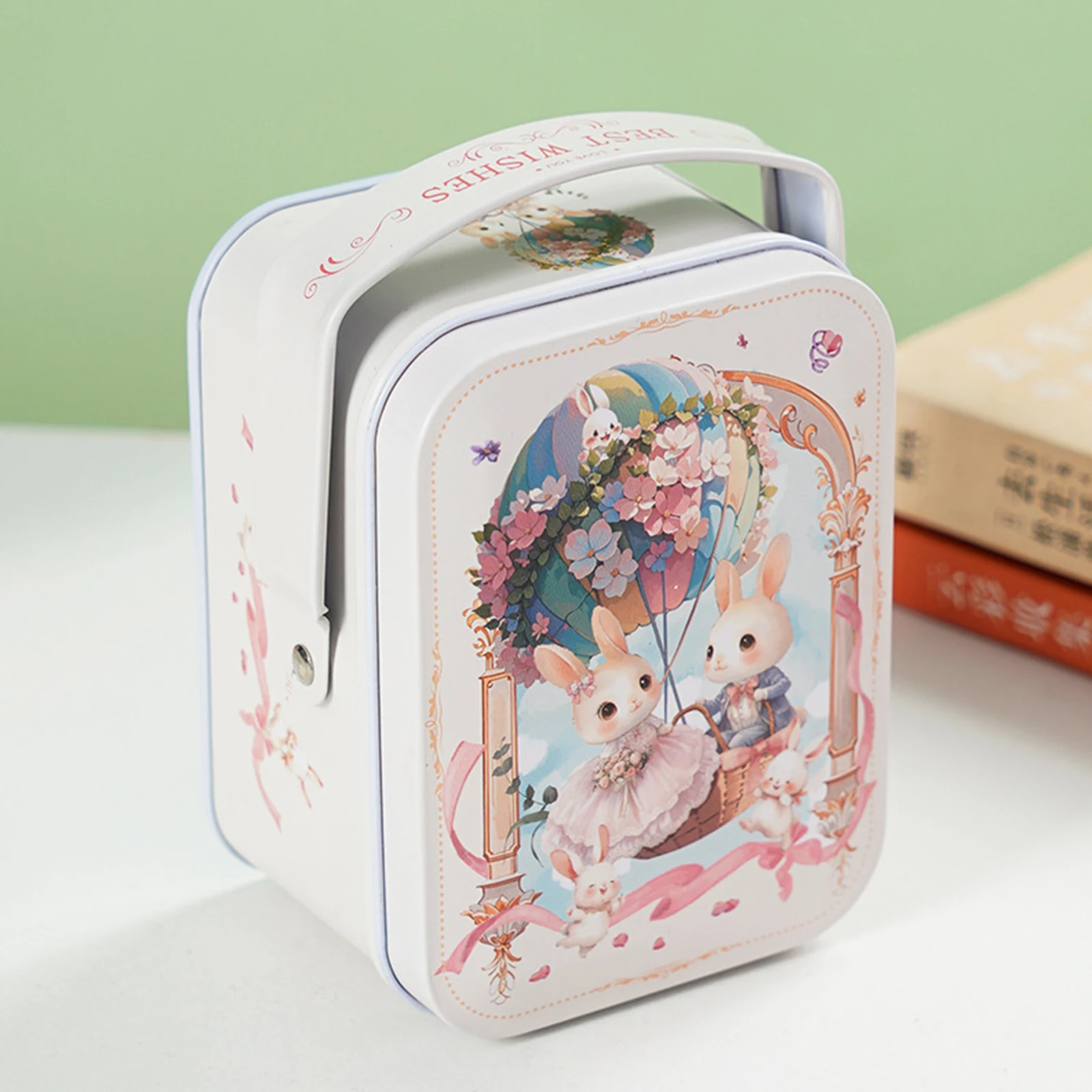 Милый мягкий плюшевый брелок-зайчик с жестяной коробкой и открыткой с пожеланиями, плюшевый кролик-брелок, подвеска-кролик, пасхальный подарок
Милый мягкий плюшевый брелок-зайчик с жестяной коробкой и открыткой с пожеланиями, плюшевый кролик-брелок, подвеска-кролик, пасхальный подарок