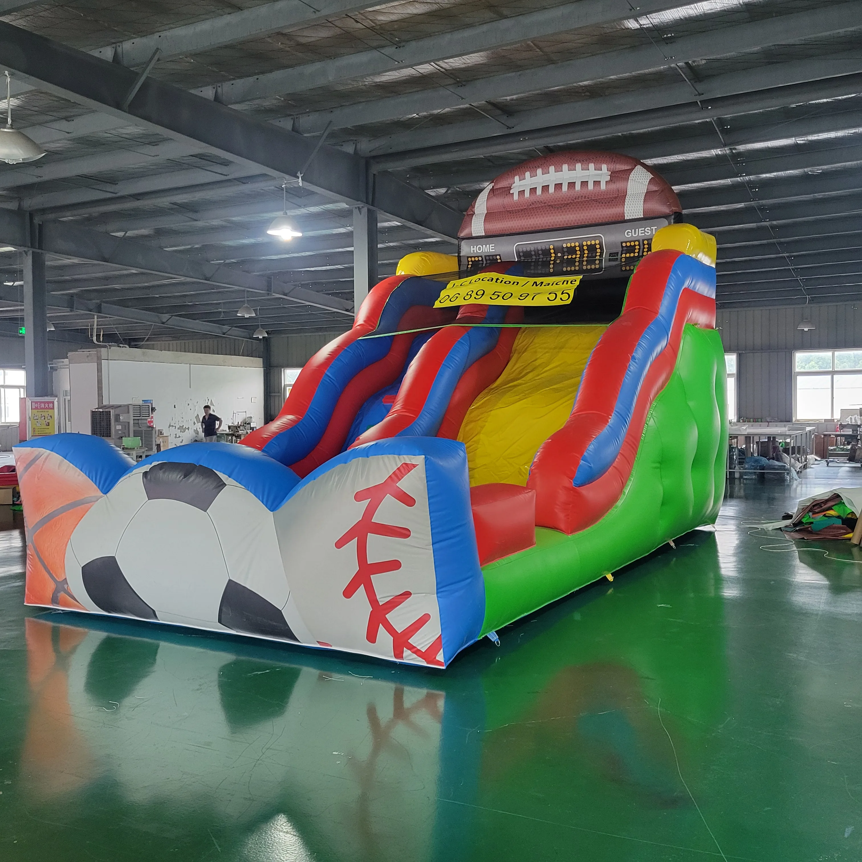 Inflatable Land Slide Outdoor , Factory Price, Including Blower 100% PVC Commercial Dry Slide for Backyard, Park
Inflatable Land Slide Outdoor , Factory Price, Including Blower 100% PVC Commercial Dry Slide for Backyard, Park