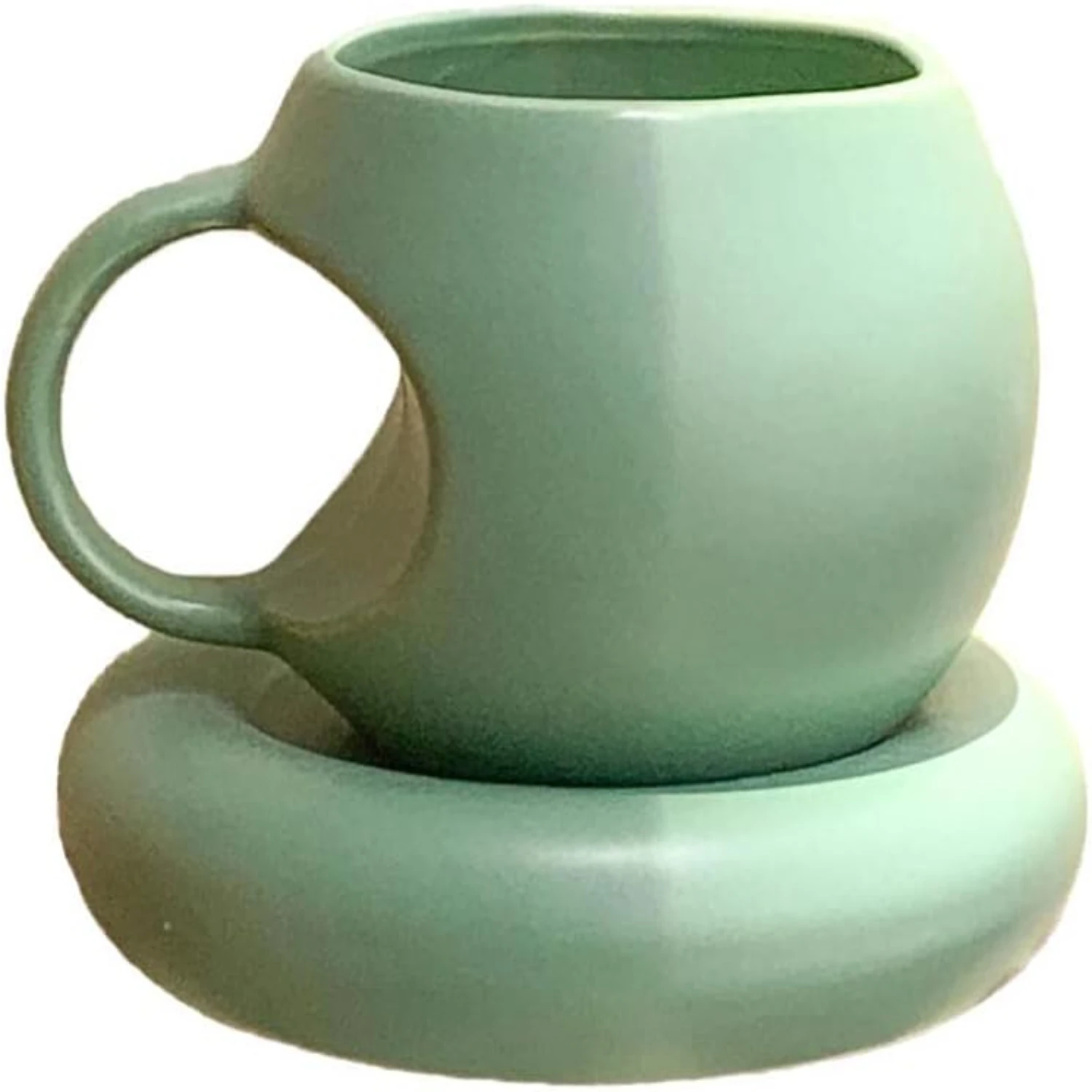 Stylish, Premium Quality Set of 4 White Ceramic Coffee Cups with Modern Design for Home or Office Use - Dishwasher and Microwave
Stylish, Premium Quality Set of 4 White Ceramic Coffee Cups with Modern Design for Home or Office Use - Dishwasher and Microwave