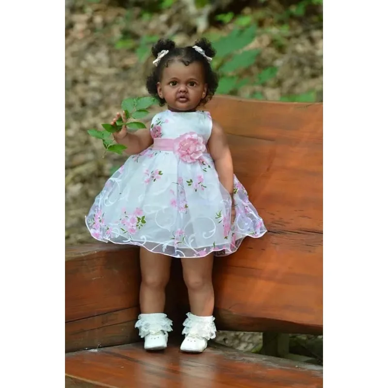 28 Inch Reborn Doll Kit Betty DIY Doll Parts with Cloth Body Curly Hair Dark Skin DIY Doll Accessories
28 Inch Reborn Doll Kit Betty DIY Doll Parts with Cloth Body Curly Hair Dark Skin DIY Doll Accessories