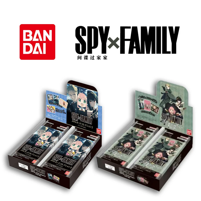 Новейшая оригинальная металлическая карта Bandai в стиле аниме SPY×FAMILY Vol.1-Vol.2, оригинальная коллекционная карта, детская игрушка, подарочная карта
Новейшая оригинальная металлическая карта Bandai в стиле аниме SPY×FAMILY Vol.1-Vol.2, оригинальная коллекционная карта, детская игрушка, подарочная карта