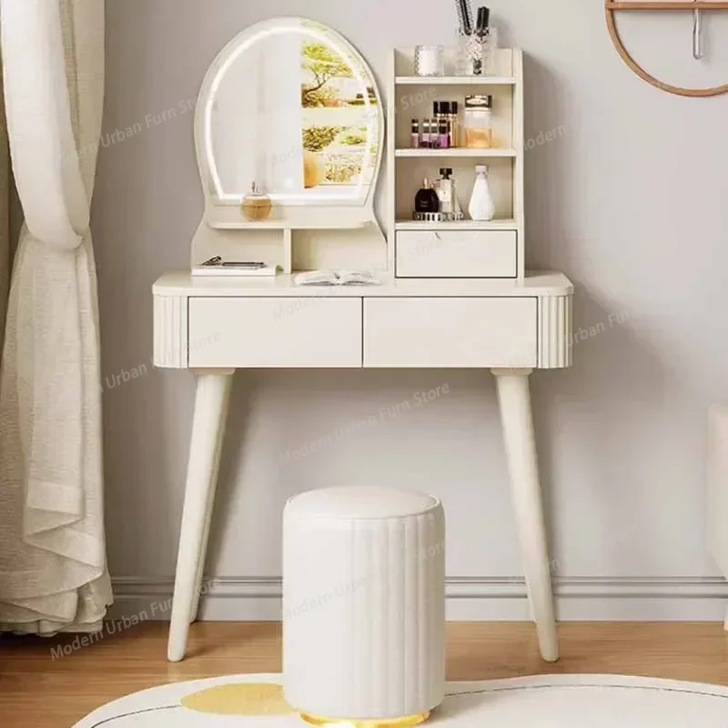 Design White Vanity Table Holder Vanity Storage Organizer Vanity Table Girls Modern Coiffeuse De Chambre Home Decorations
Design White Vanity Table Holder Vanity Storage Organizer Vanity Table Girls Modern Coiffeuse De Chambre Home Decorations