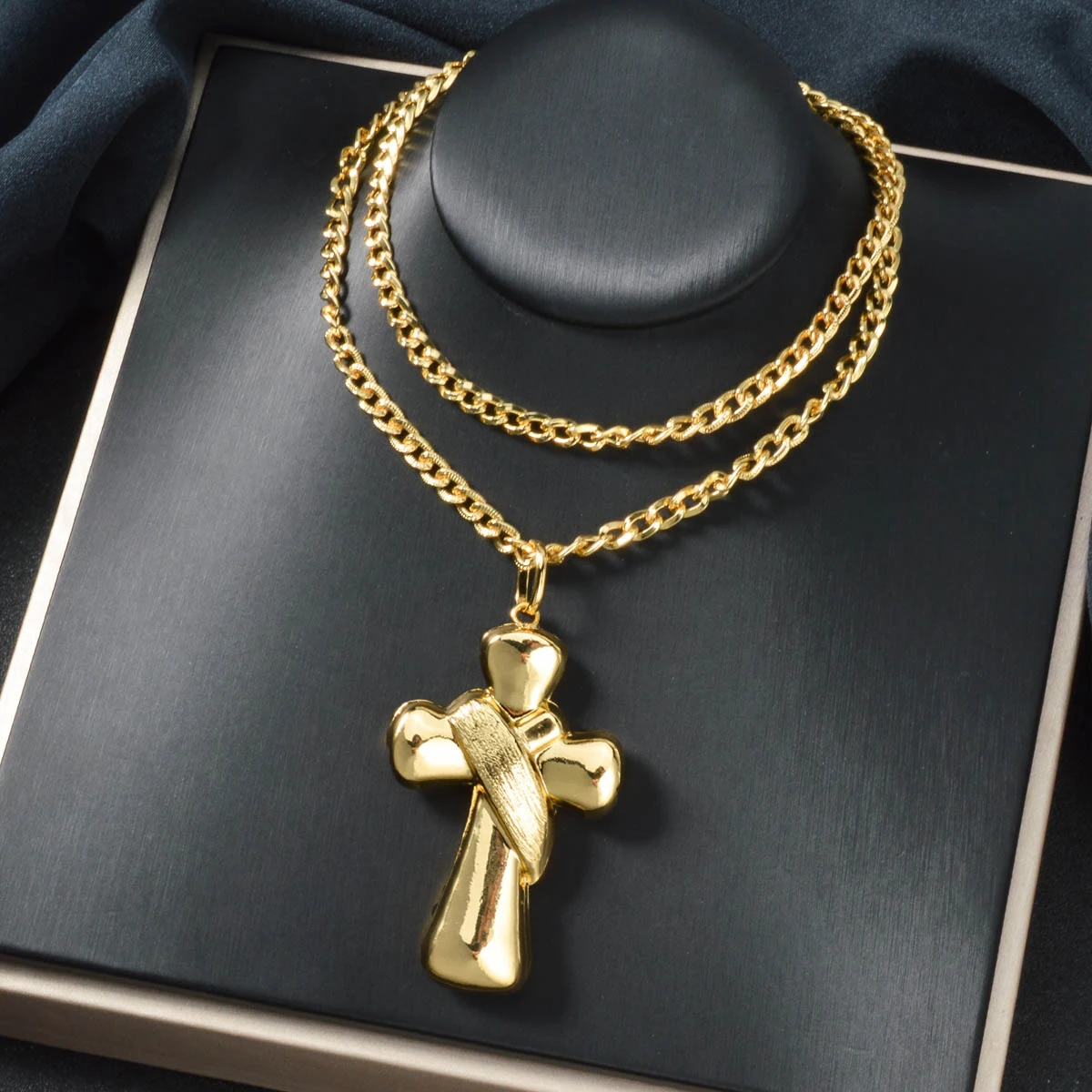 Christian Jesus Cross Necklace For Women Men Copper Chains Choker Religion Cross Pendants Jewelry Prayer Baptism Gifts
Christian Jesus Cross Necklace For Women Men Copper Chains Choker Religion Cross Pendants Jewelry Prayer Baptism Gifts