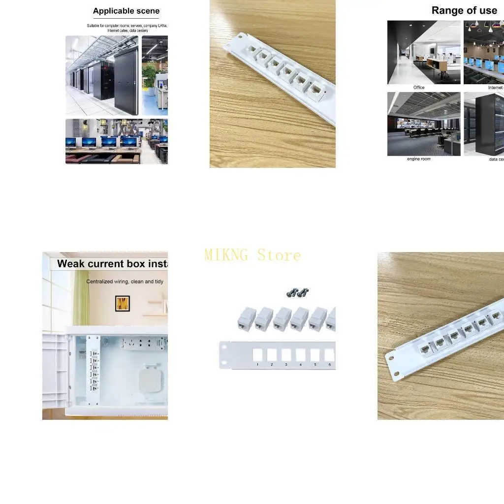 6-портовая настенная патч-панель CAT6, поддержка 10G, сетевая патч-панель 1U, UTP, 19 дюймов, лучшая распродажа
6-портовая настенная патч-панель CAT6, поддержка 10G, сетевая патч-панель 1U, UTP, 19 дюймов, лучшая распродажа