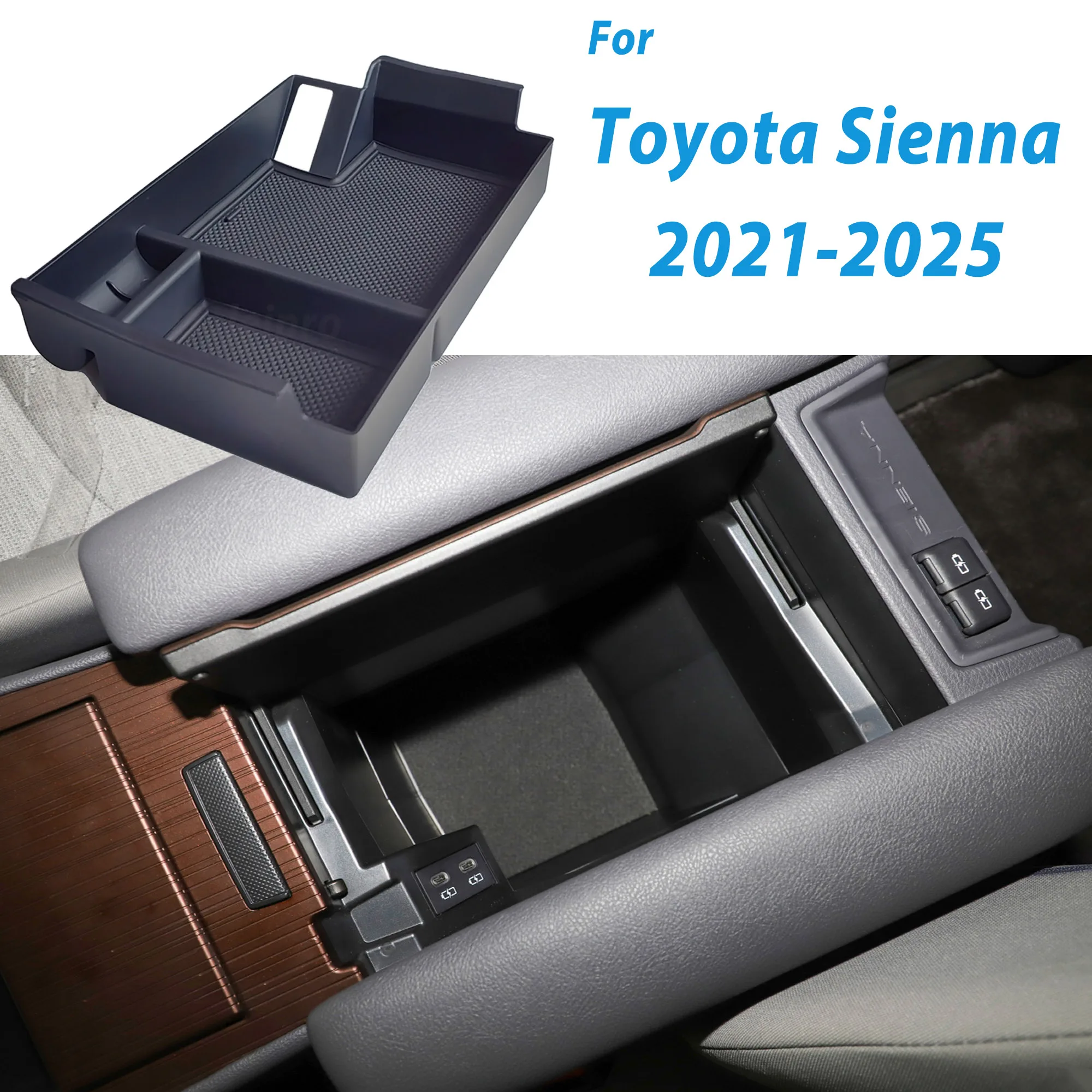 For Toyota Sienna 2021-2024 2025 Car Armrest Storage Box Glasses Storage Box Car Center Console Organizer Tray Car Accessories
For Toyota Sienna 2021-2024 2025 Car Armrest Storage Box Glasses Storage Box Car Center Console Organizer Tray Car Accessories