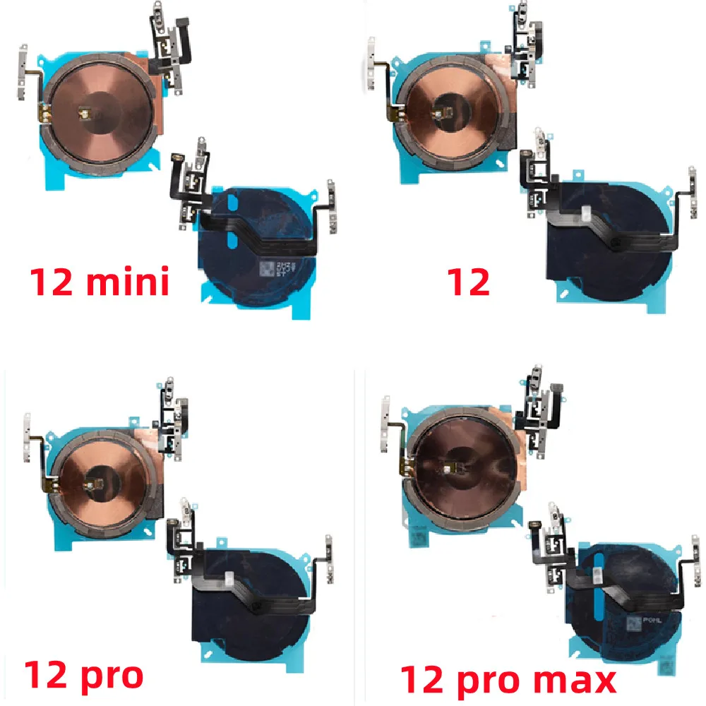1pcs Brand Wireless Charging Chip NFC Coil With Volume Flex For iPhone 12MINI 12 Pro Max Charger Panel Sticker Flex Cable
1pcs Brand Wireless Charging Chip NFC Coil With Volume Flex For iPhone 12MINI 12 Pro Max Charger Panel Sticker Flex Cable
