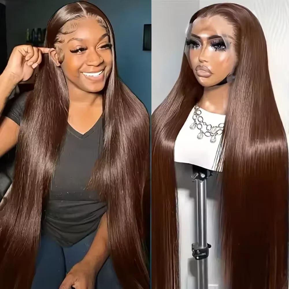 13x6 HD Шоколадно-коричневый костяной прямой парик фронта шнурка 42-дюймовый парик фронтальной части шнурка человеческие волосы предварительно выщипанные # 4-цветный парик из человеческих волос
13x6 HD Шоколадно-коричневый костяной прямой парик фронта шнурка 42-дюймовый парик фронтальной части шнурка человеческие волосы предварительно выщипанные # 4-цветный парик из человеческих волос