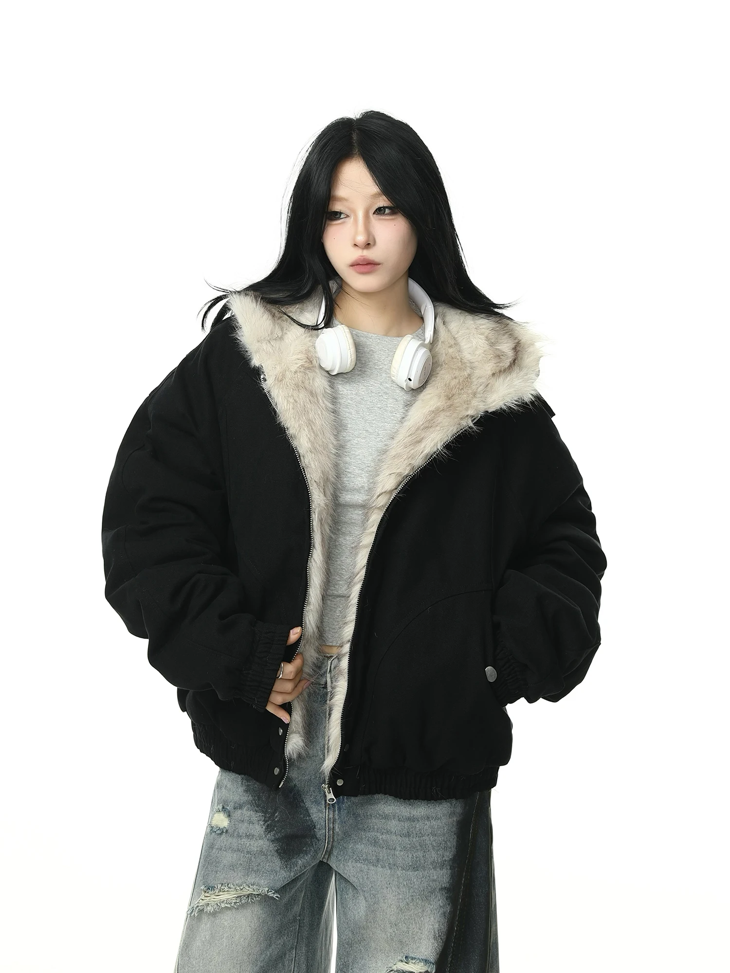 Thiened Fce Winter Jaet ex Wild Child Mountain Eagle Cotton Workwear Jaet Street Sle Loose Fit Zipper Closure
Thiened Fce Winter Jaet ex Wild Child Mountain Eagle Cotton Workwear Jaet Street Sle Loose Fit Zipper Closure