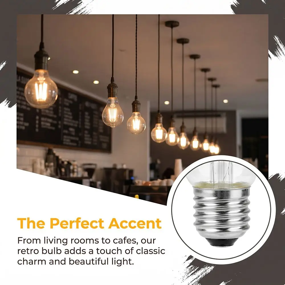 2 Pack E27 LED Filament Bulbs 220V A60 LED Light Bulbs Clear Glass 360 Degree Beam Angle Filament Light Bulbs Outdoor
2 Pack E27 LED Filament Bulbs 220V A60 LED Light Bulbs Clear Glass 360 Degree Beam Angle Filament Light Bulbs Outdoor