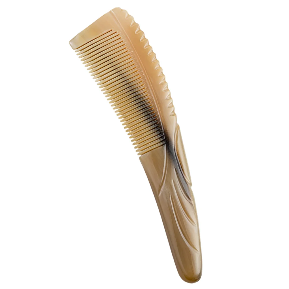 Hair Brush Ox Horn Comb Scalp Massager Comb Detangling Women Horn Comb for Home Barber DIY Hairdressing Salon Styling Tools
Hair Brush Ox Horn Comb Scalp Massager Comb Detangling Women Horn Comb for Home Barber DIY Hairdressing Salon Styling Tools