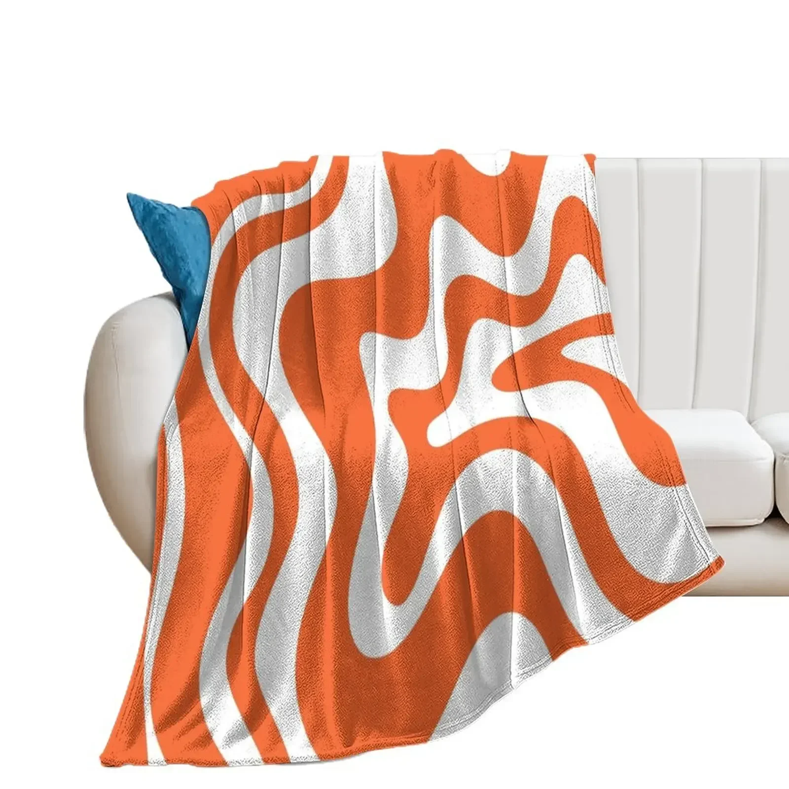 Liquid Swirl Retro Abstract Pattern in Burnt Orange and White Throw Blanket Plaid bed plaid funny gift Blankets
Liquid Swirl Retro Abstract Pattern in Burnt Orange and White Throw Blanket Plaid bed plaid funny gift Blankets