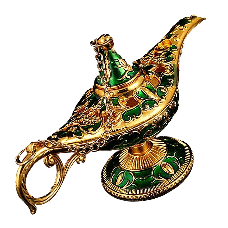 1Pc Aladdin Lights Style European Ornament Vintage Home Russian Ing Lamp Metal Decoration Crafts Home Decor
1Pc Aladdin Lights Style European Ornament Vintage Home Russian Ing Lamp Metal Decoration Crafts Home Decor