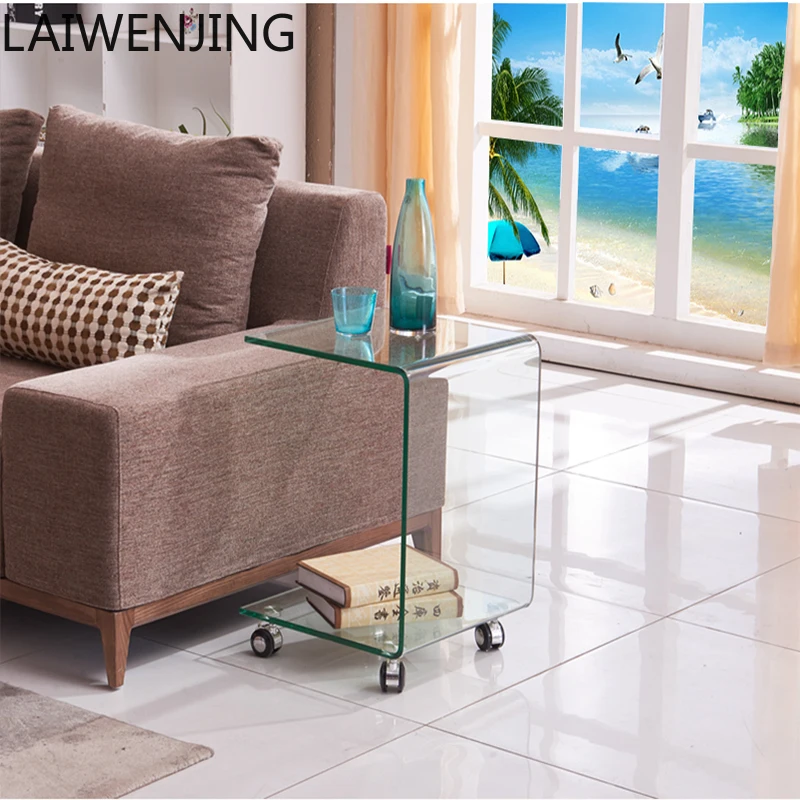 HLZ living room sofa glass small side side cabinet corner few simple modern flower frame bedside table
HLZ living room sofa glass small side side cabinet corner few simple modern flower frame bedside table