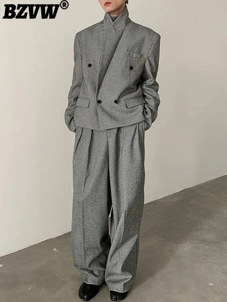 BZVW Herringbone Pattern Short Woolen Blazers Set Women 2025 Winter New Trend Loose Versatile Blazer Tops Wide Leg Pants 25X4076
BZVW Herringbone Pattern Short Woolen Blazers Set Women 2025 Winter New Trend Loose Versatile Blazer Tops Wide Leg Pants 25X4076