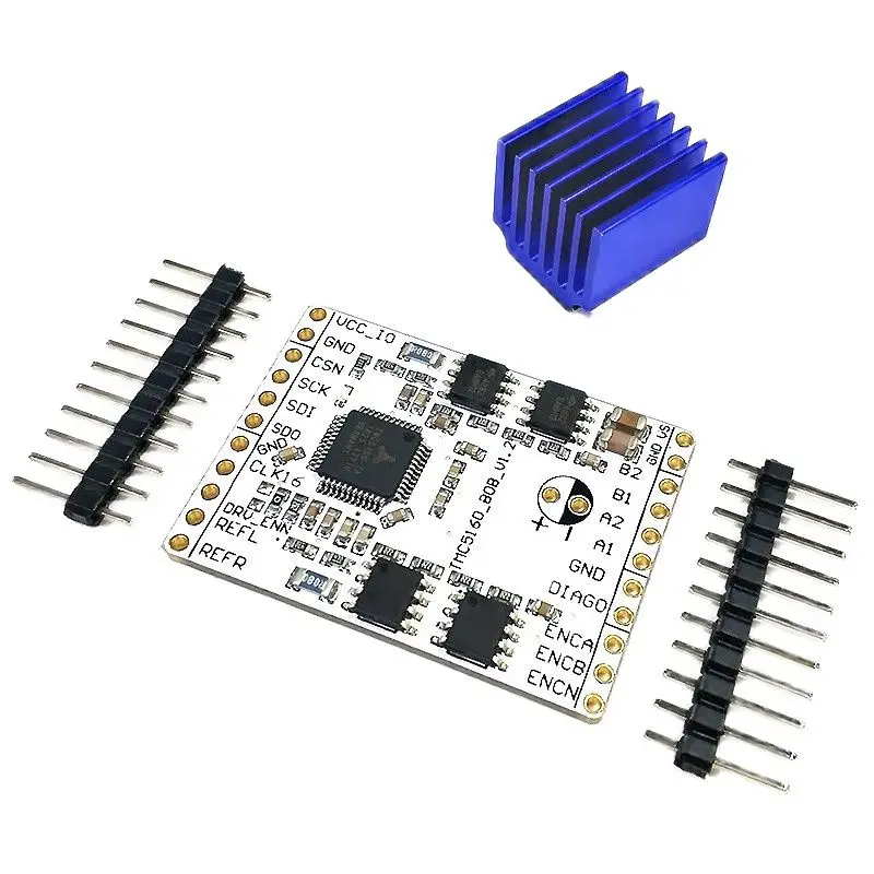TMC5160-BOB drive and control integrated stepper motor drive module TMC5160-TA chip drive board
TMC5160-BOB drive and control integrated stepper motor drive module TMC5160-TA chip drive board
