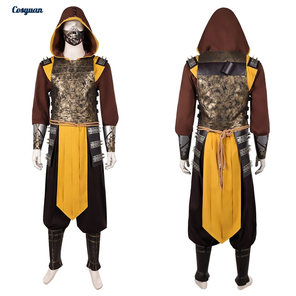 Game Mortal Kombat 2 Cosplay Scorpion Top Vest Pants Cloth Men Party Disguise Roleplay Halloween Costume Carnival Outfits Suits
Game Mortal Kombat 2 Cosplay Scorpion Top Vest Pants Cloth Men Party Disguise Roleplay Halloween Costume Carnival Outfits Suits