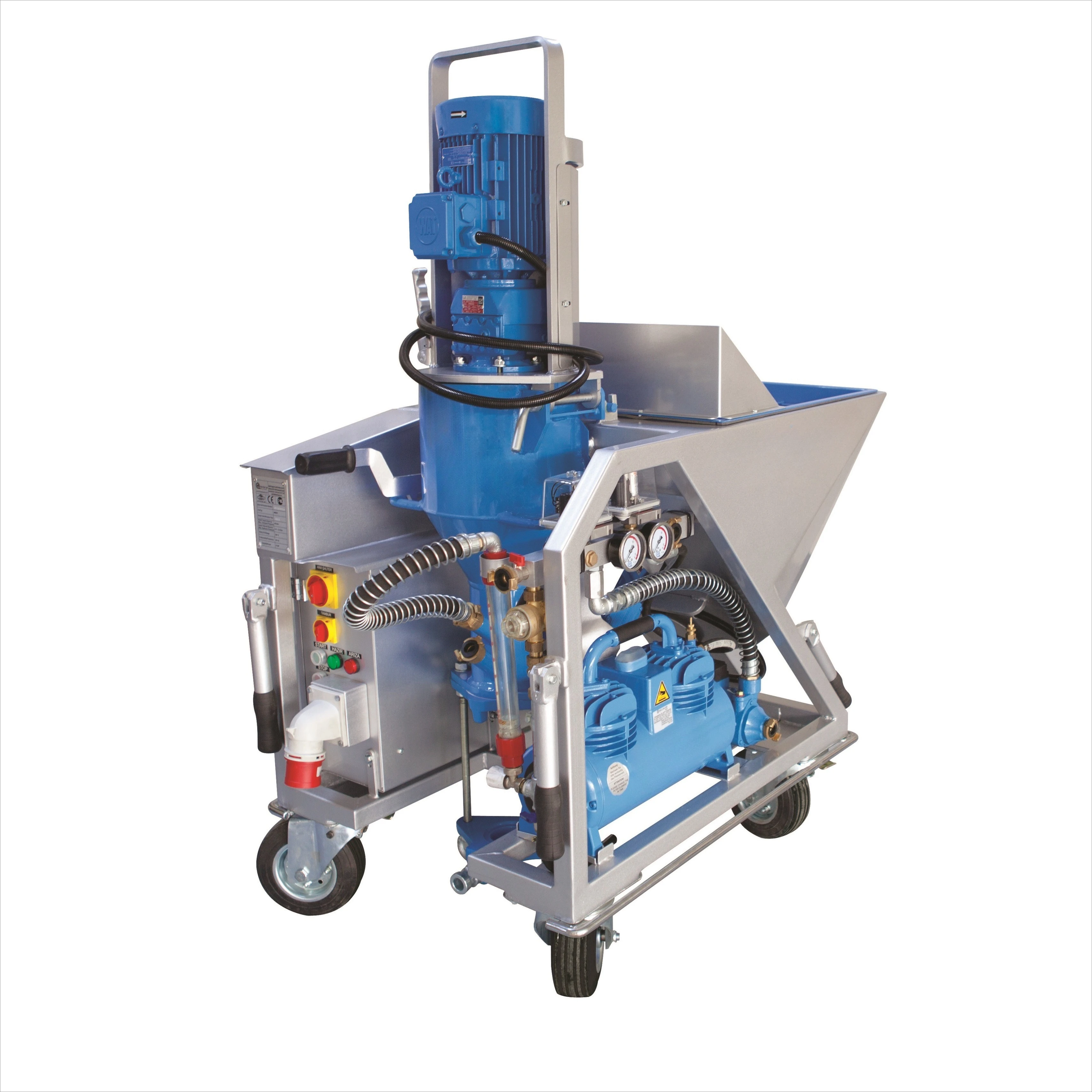 Mortar Spray Pump Heavy Duty Rendering Pump for Industrial Buildings Factory Walls Renovation Customized Mortar Spray Machine
Mortar Spray Pump Heavy Duty Rendering Pump for Industrial Buildings Factory Walls Renovation Customized Mortar Spray Machine