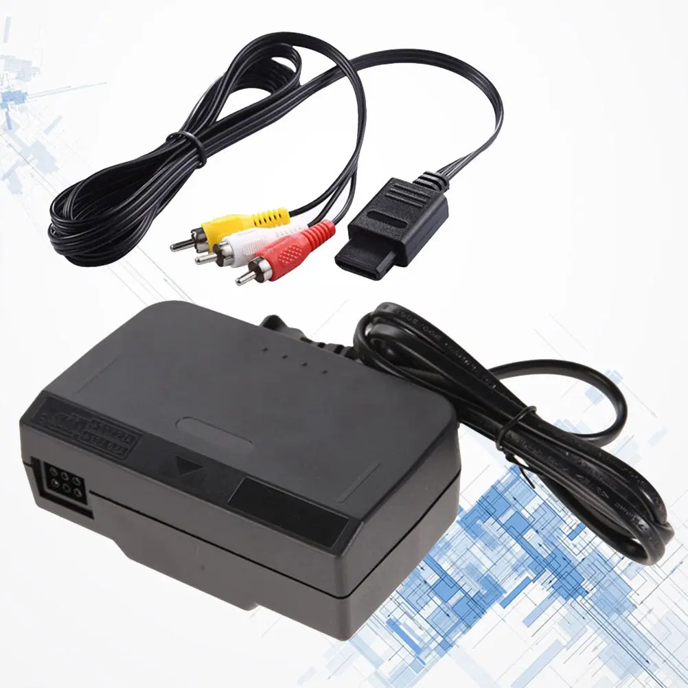 1Set Professional Power Adapter Kit for Gaming Console Includes Av Cable Eu Plug Sturdy Portable Compatible Power Supply
1Set Professional Power Adapter Kit for Gaming Console Includes Av Cable Eu Plug Sturdy Portable Compatible Power Supply