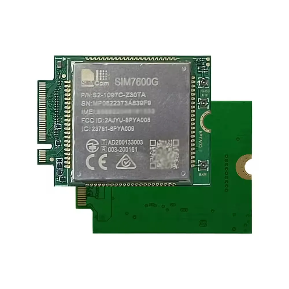 SIM7600G-H M.2 4G LTE CAT4 Module M.2 Modems SIMCOM SIM7600G-H Global Version IOT SOLUTION M2M SIM7600G-H R2 SIM7600G-H-M.2
SIM7600G-H M.2 4G LTE CAT4 Module M.2 Modems SIMCOM SIM7600G-H Global Version IOT SOLUTION M2M SIM7600G-H R2 SIM7600G-H-M.2 