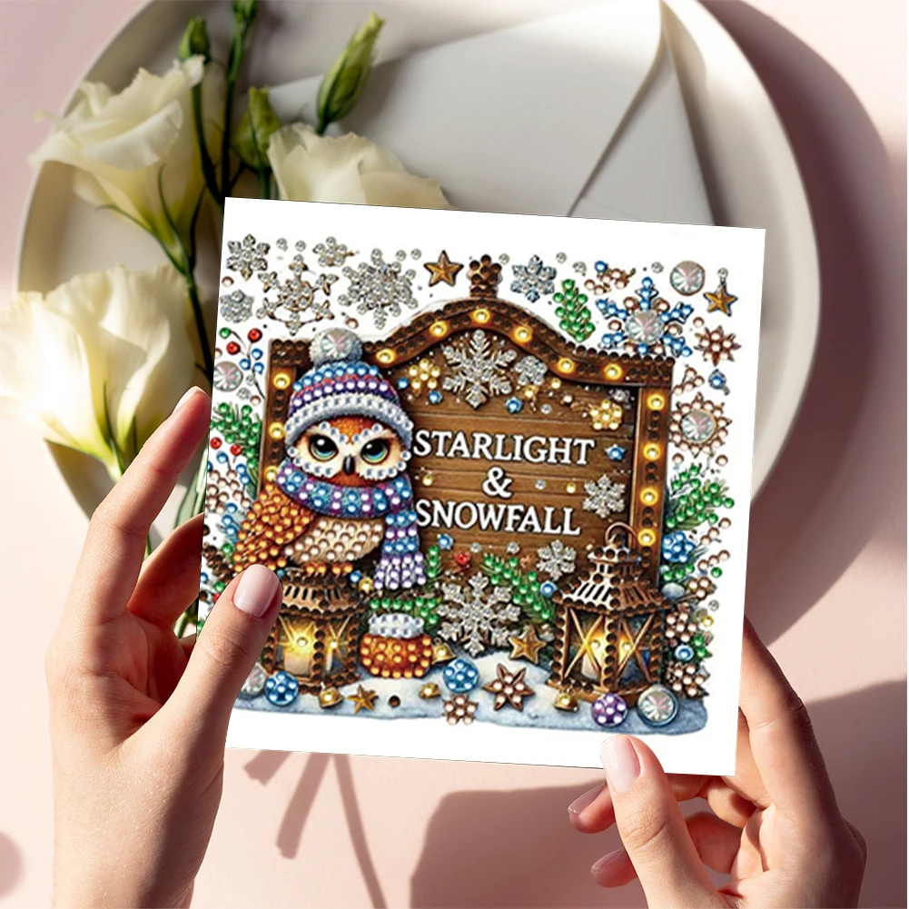 6PCS DIY Diamond Art Christmas Greeting Cards Xmas Design Diamond Art Cards
6PCS DIY Diamond Art Christmas Greeting Cards Xmas Design Diamond Art Cards