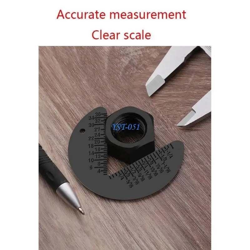 E15A 1.92x2.51in Screws Bolts Nut Thread Measurement Size Gauges Inspection Standard
E15A 1.92x2.51in Screws Bolts Nut Thread Measurement Size Gauges Inspection Standard