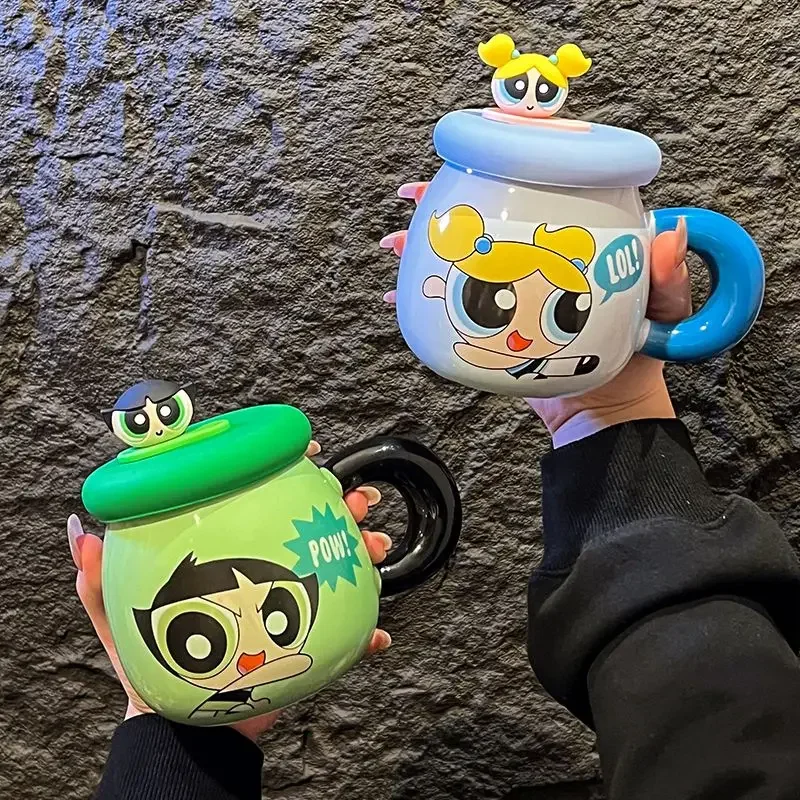 Горячая керамическая кружка с рисунком аниме The Powerpuff Girls, милая девушка с крышкой, подарок в штучной упаковке, кофейная чашка, семейная пара, чашка для воды, милый подарок
Горячая керамическая кружка с рисунком аниме The Powerpuff Girls, милая девушка с крышкой, подарок в штучной упаковке, кофейная чашка, семейная пара, чашка для воды, милый подарок