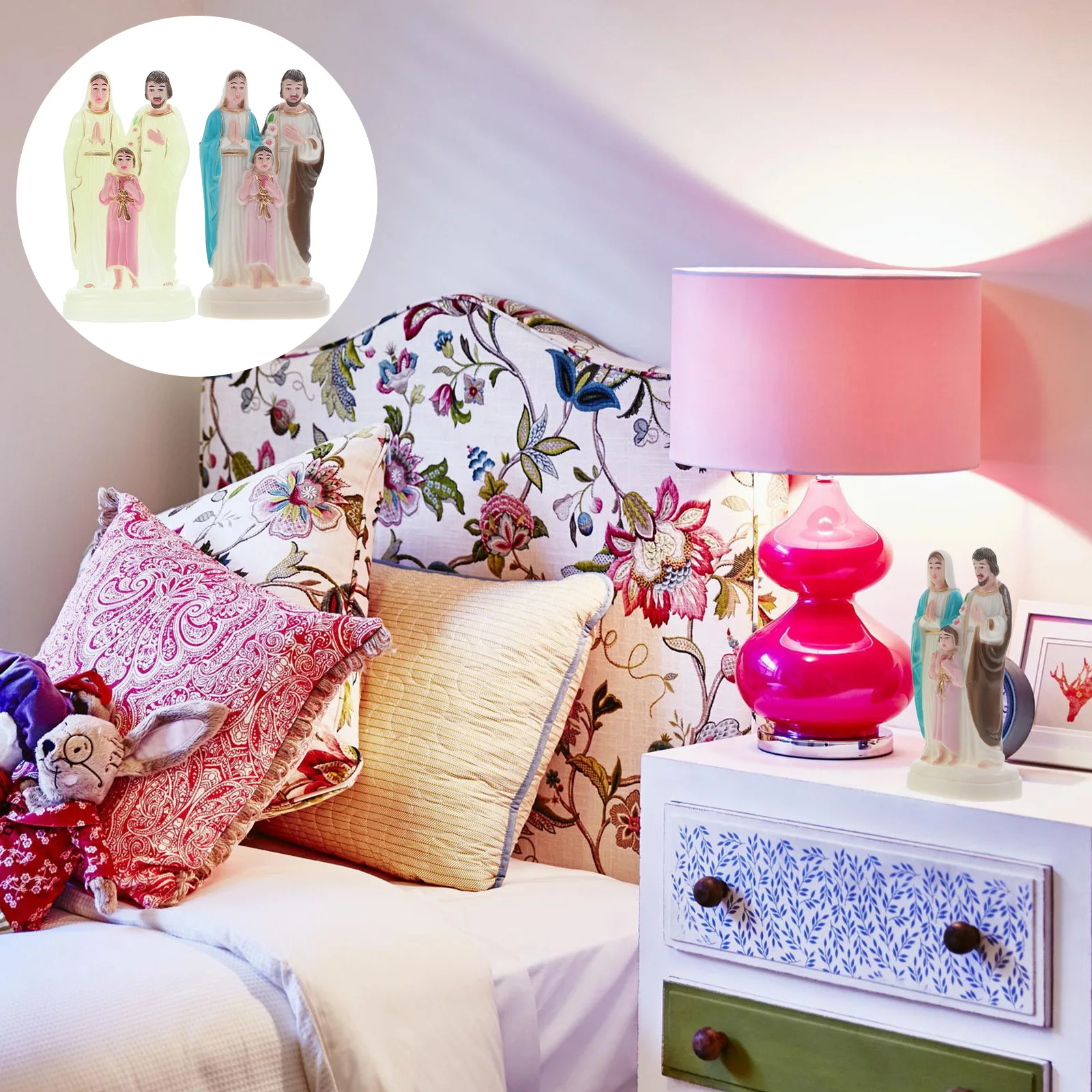 2pcs Family Decor Plastic Retro Shape Home Bedroom Party Anniversary Religious Religious Bedroom Decoration Statue
2pcs Family Decor Plastic Retro Shape Home Bedroom Party Anniversary Religious Religious Bedroom Decoration Statue