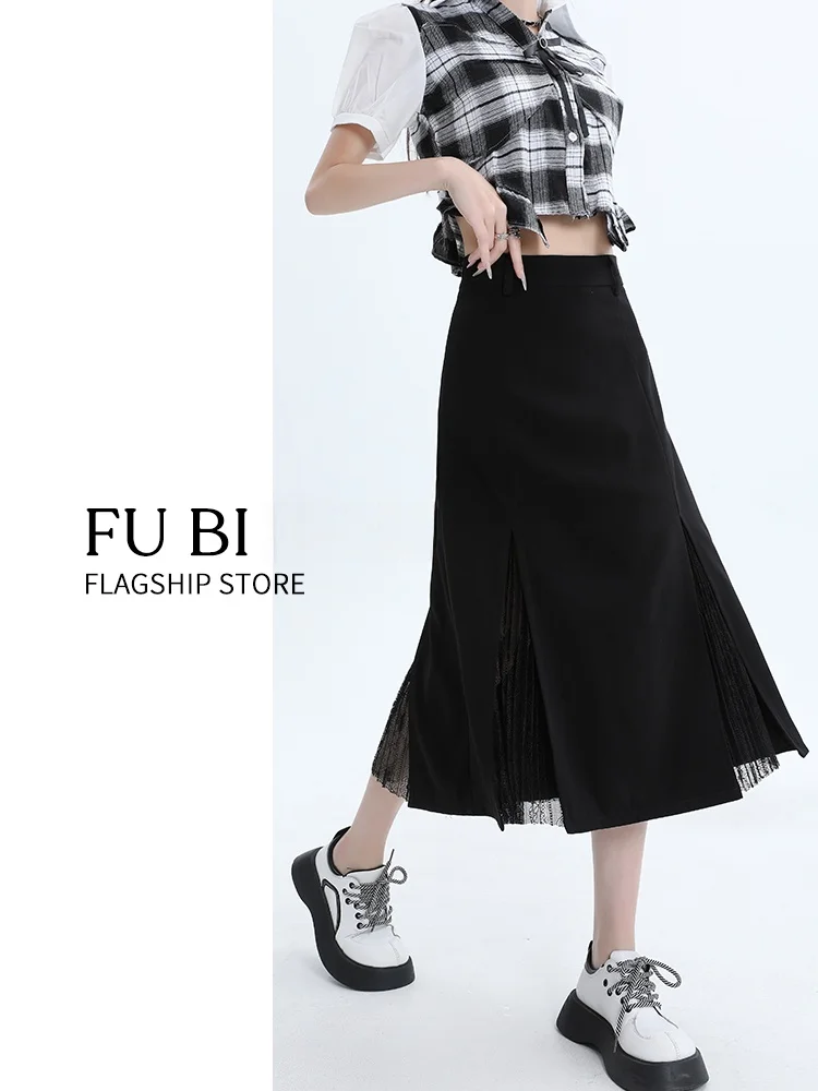 Новая женская юбка-костюм с высокой талией, черная, 2026 года, средней длины, А-силуэт, с запахом, скрывающая бедра, с разрезом, в китайском стиле, новый дизайн
Новая женская юбка-костюм с высокой талией, черная, 2026 года, средней длины, А-силуэт, с запахом, скрывающая бедра, с разрезом, в китайском стиле, новый дизайн