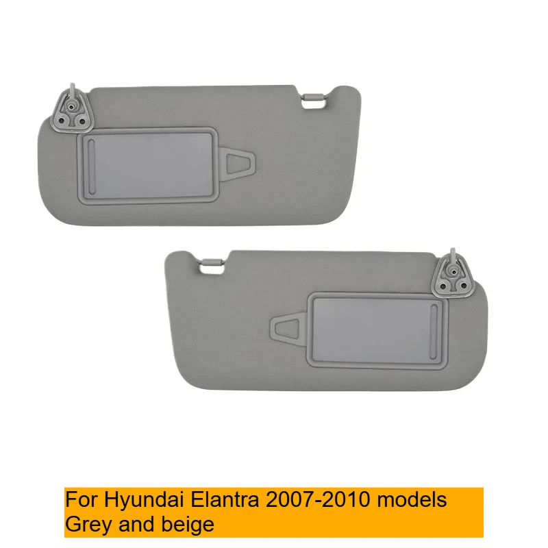 For Hyundai Elantra 2007 2008-2010 Gray Beige Car Interior Sun Visor Left and Right Wired and Wireless Sun Visors 852012H0208M
For Hyundai Elantra 2007 2008-2010 Gray Beige Car Interior Sun Visor Left and Right Wired and Wireless Sun Visors 852012H0208M