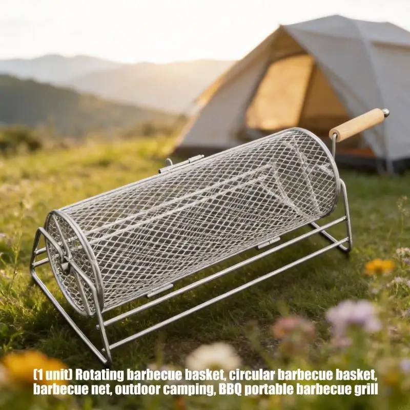 Multipurpose BBQ Wire Basket Heat Resistant Stainless Steel Texture Suitable for Various and Cooking Styles KXRE
Multipurpose BBQ Wire Basket Heat Resistant Stainless Steel Texture Suitable for Various and Cooking Styles KXRE