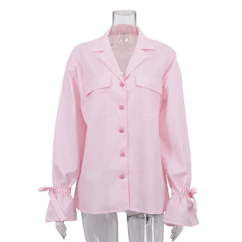 Iridesse Commuter French Shirt, for Women New Style, Printed, Lapel, Bell Sleeves, Loose, Pocket Shirt
Iridesse Commuter French Shirt, for Women New Style, Printed, Lapel, Bell Sleeves, Loose, Pocket Shirt