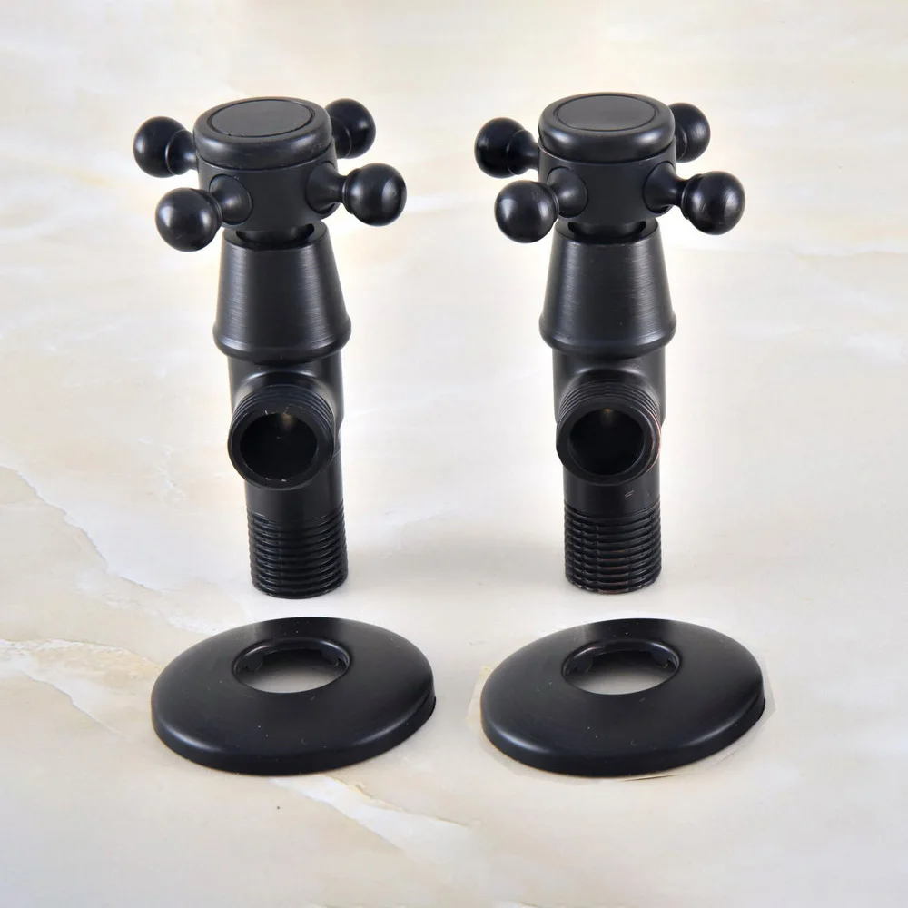 Пара черных масляных прорезиненных бронзовых 1/2 "Папа x 1/2" Папа латунных угловых стопорных клапанов для ванной комнаты черная отделка заправочные клапаны для ванной комнаты tav349
Пара черных масляных прорезиненных бронзовых 1/2 "Папа x 1/2" Папа латунных угловых стопорных клапанов для ванной комнаты черная отделка заправочные клапаны для ванной комнаты tav349