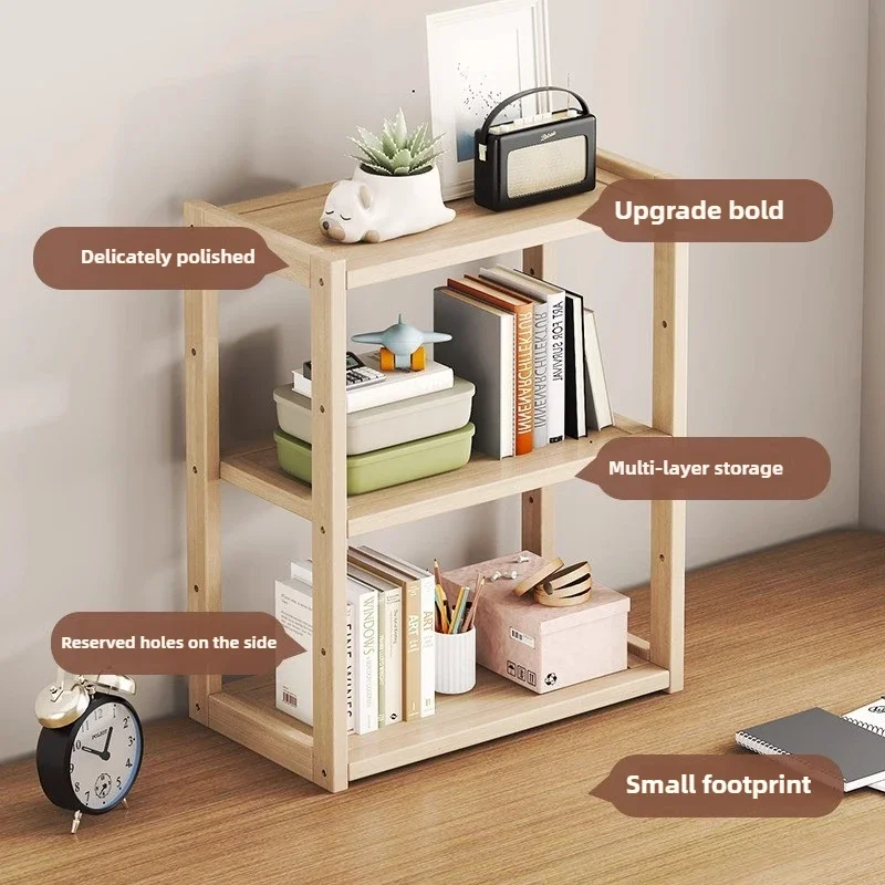 Desktop Bookshelf Storage Rack Office Small Solid Wood Multi-layer Partition Rack Cosmetics Perfume Book Desk Storage Holders
Desktop Bookshelf Storage Rack Office Small Solid Wood Multi-layer Partition Rack Cosmetics Perfume Book Desk Storage Holders