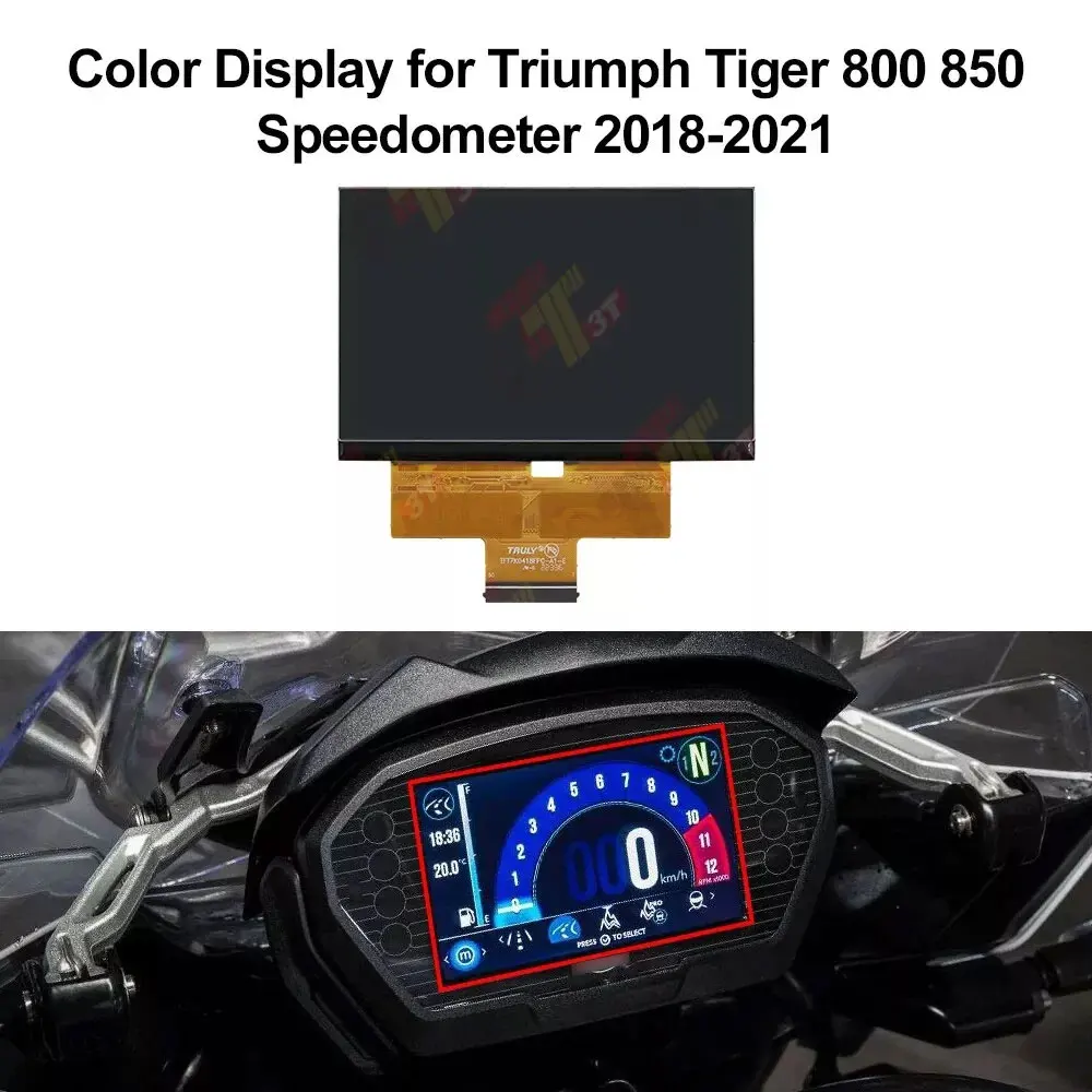 Dashboard Color Display for Triumph Street Triple 765RS 1200RS Tiger 800 850 Speedometer
Dashboard Color Display for Triumph Street Triple 765RS 1200RS Tiger 800 850 Speedometer