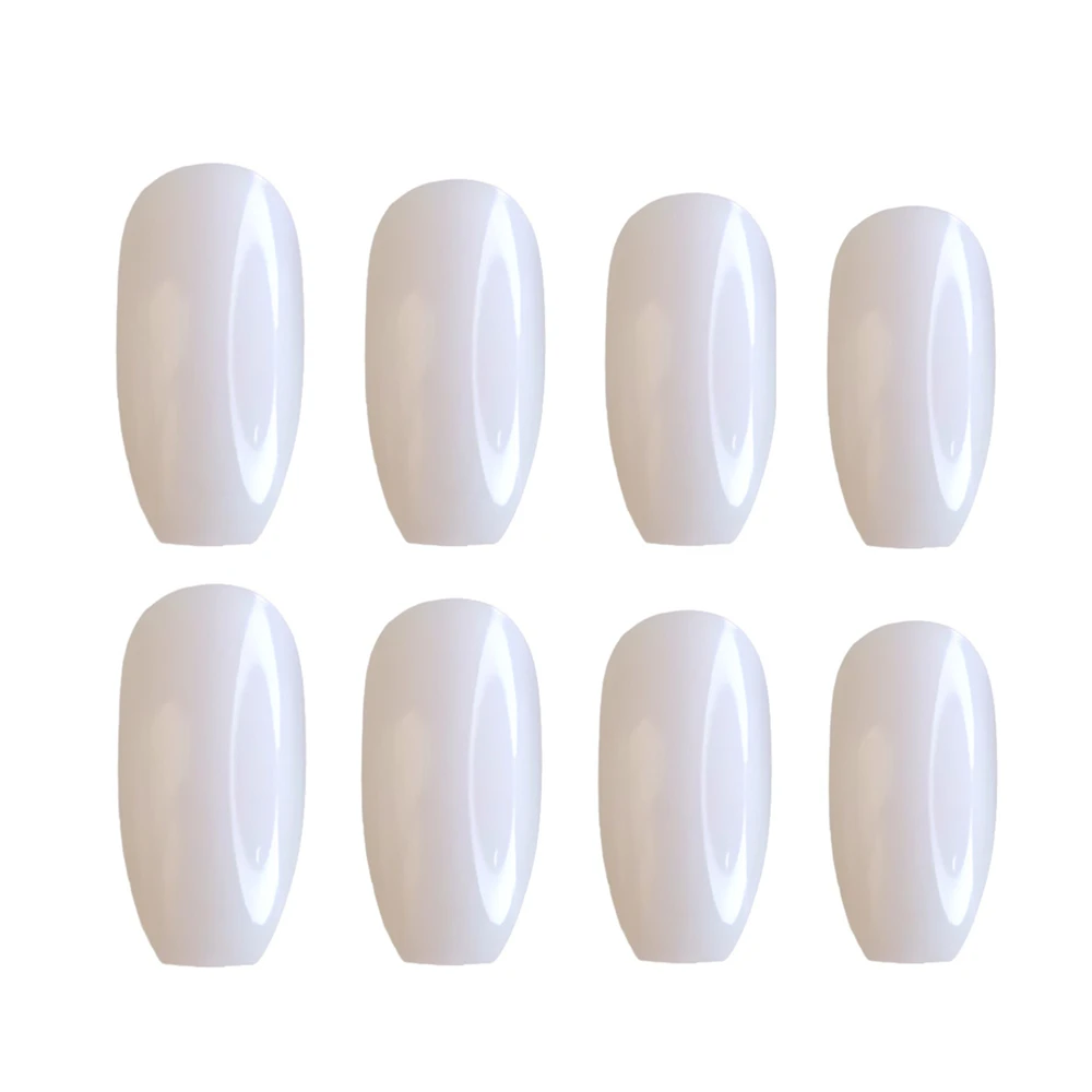 48Pcs Acrylic Fake Nails Press Ons With Glue Shiny White Ballerina Coffin False Nails Woman Full Cover Finger Tips Manicure Tool
48Pcs Acrylic Fake Nails Press Ons With Glue Shiny White Ballerina Coffin False Nails Woman Full Cover Finger Tips Manicure Tool