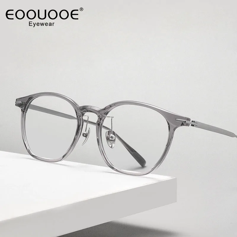 50mm Women's Men Titanium TR90 Glasses Frame Ultra-light Design Myopia Eyeglasses Optics Prescription Lenses Progressive Eyewear
50mm Women's Men Titanium TR90 Glasses Frame Ultra-light Design Myopia Eyeglasses Optics Prescription Lenses Progressive Eyewear
