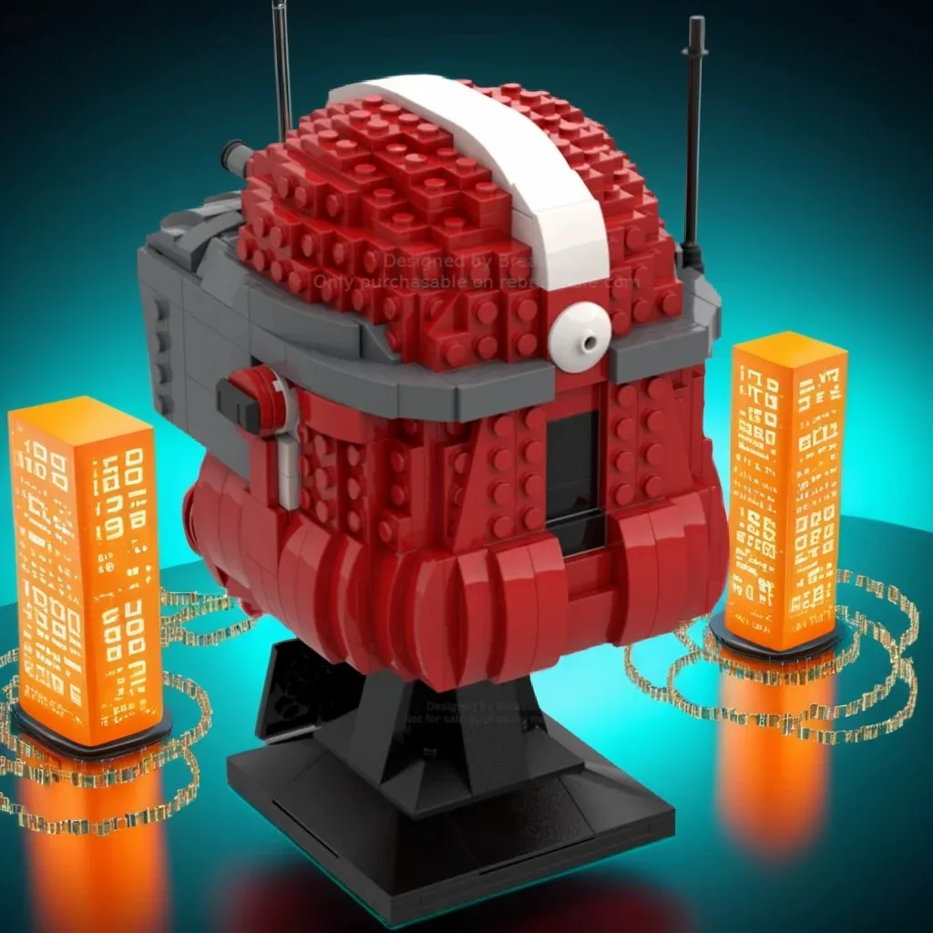 754pcs MOC Commander Fox Helmet Star Batter Collectible Model DIY Model Building Blocks Birthday Toys Gift
754pcs MOC Commander Fox Helmet Star Batter Collectible Model DIY Model Building Blocks Birthday Toys Gift