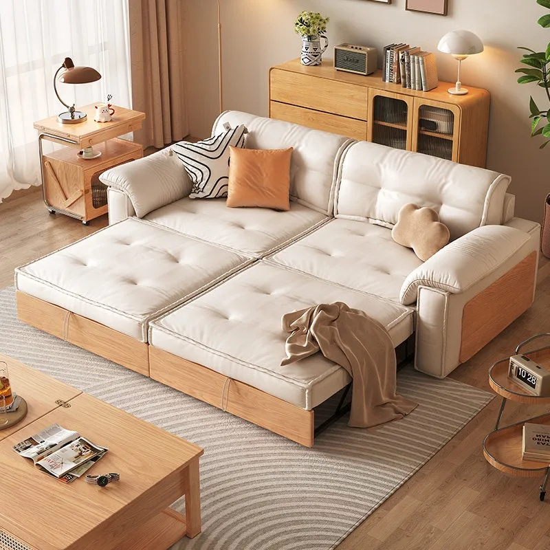 Small apartment cat claw cloth fabric sofa bed modern simple cream wind retractable storage sofa bed
Small apartment cat claw cloth fabric sofa bed modern simple cream wind retractable storage sofa bed