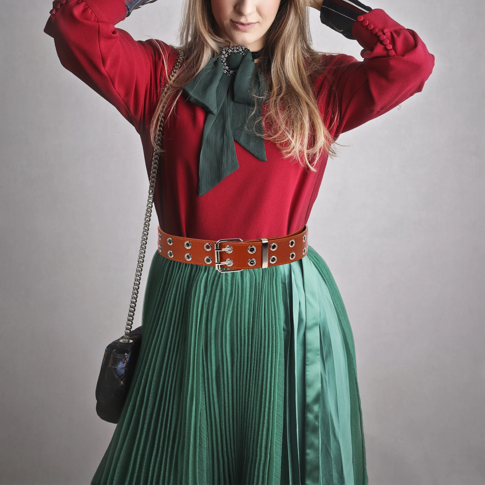 Womens Double Grommet Belt Wide PU Belt Brown Adjustable Chain Waistbelt Punk Style Vintage for Jeans Grommet Belts 
Womens Double Grommet Belt Wide PU Belt Brown Adjustable Chain Waistbelt Punk Style Vintage for Jeans Grommet Belts