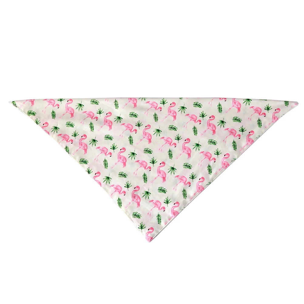 Cute Flamingo Pattern Cotton Pet Saliva Towel Dog Bibs Triangle Neck Towel for Small Medium Dogs Cooling for All
Cute Flamingo Pattern Cotton Pet Saliva Towel Dog Bibs Triangle Neck Towel for Small Medium Dogs Cooling for All