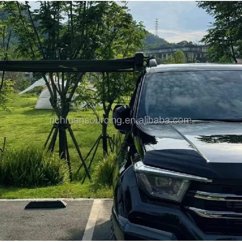 Electric Outdoor Car Tent with PVC Fabric Providing Shade and Rain Protection
Electric Outdoor Car Tent with PVC Fabric Providing Shade and Rain Protection